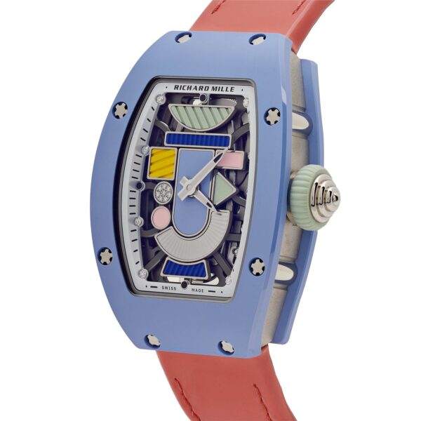 Richard Mille RM 07-01 'Ladies' Coloured Ceramics Powder Blue Ceramic Limited Edition - Image 4