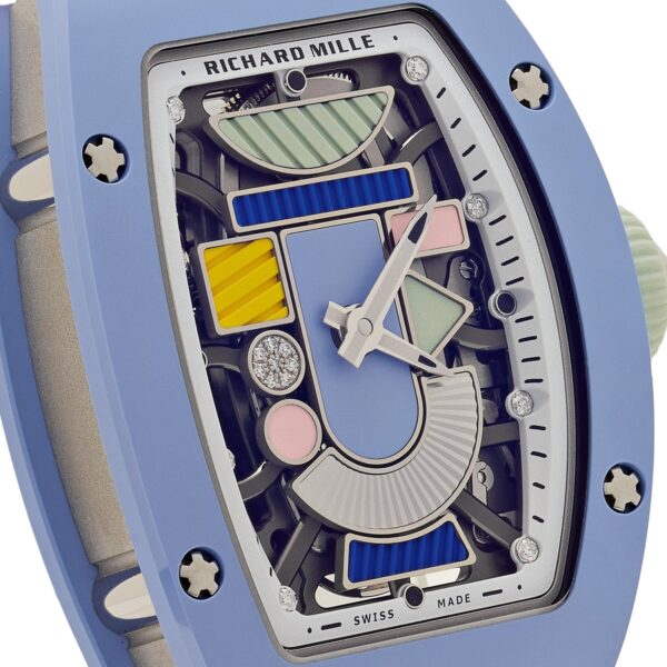 Richard Mille RM 07-01 'Ladies' Coloured Ceramics Powder Blue Ceramic Limited Edition - Image 6