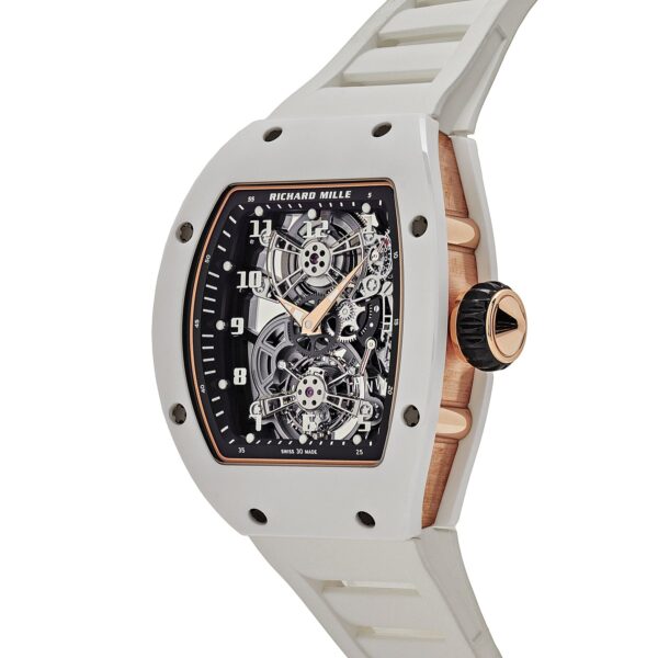 Richard Mille RM 17-01 White Ceramic Rose Gold Manual Wind Tourbillon - Image 4