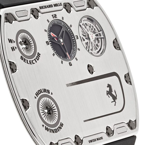 Richard Mille RM UP-01 Ferrari Ultraflat Titanium Silver Dial Limited Edition - Image 6