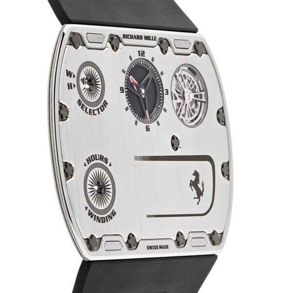 Richard Mille RM UP-01 Ferrari Ultraflat Titanium Silver Dial Limited Edition - Image 3